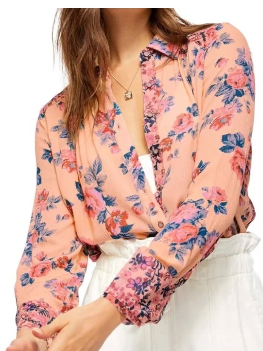 Free People Hold On To Me Top Small